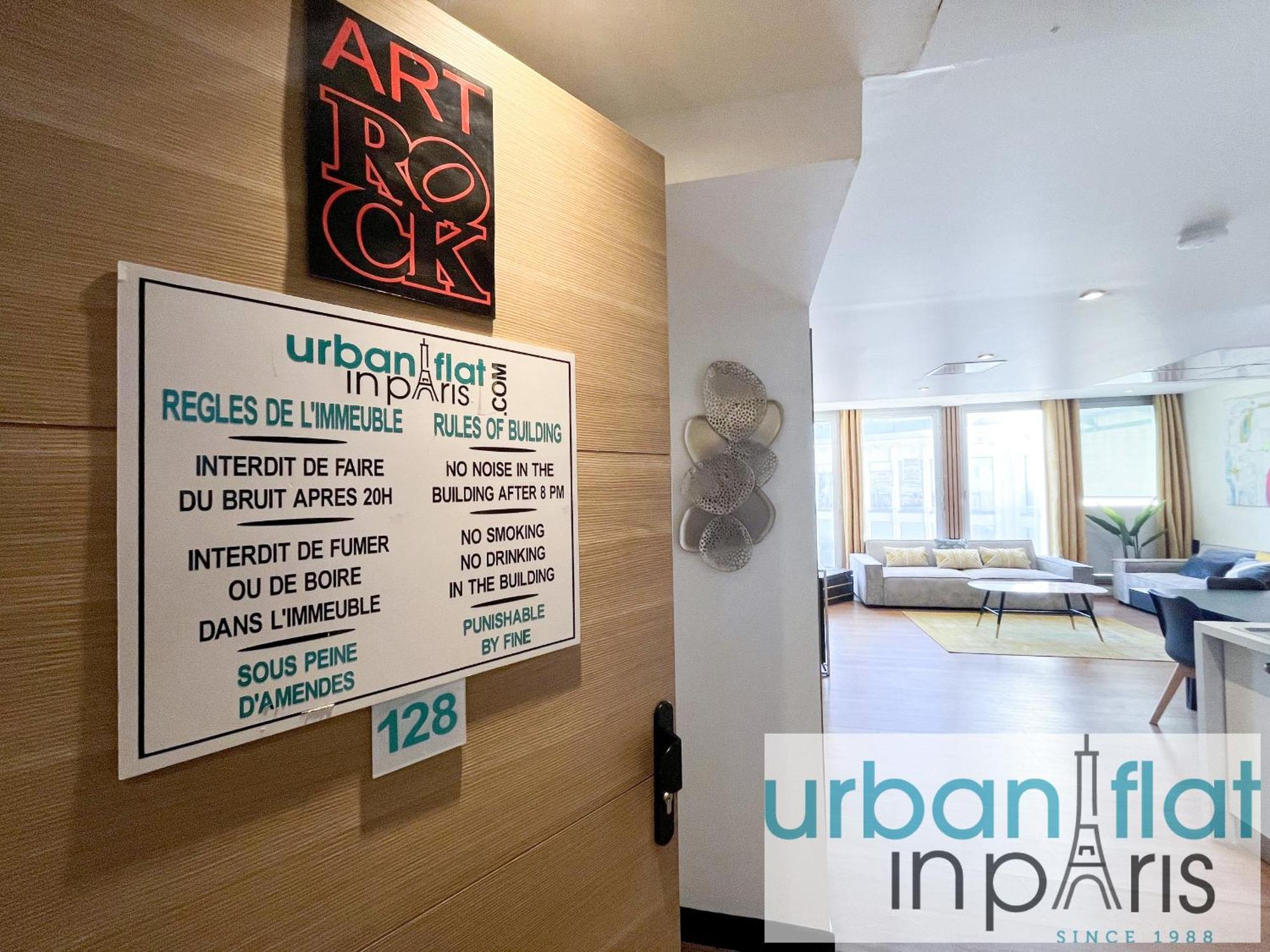 Urban Flat 128 - Beautiful 4 Bdr Flat Champs-elysees Apartment